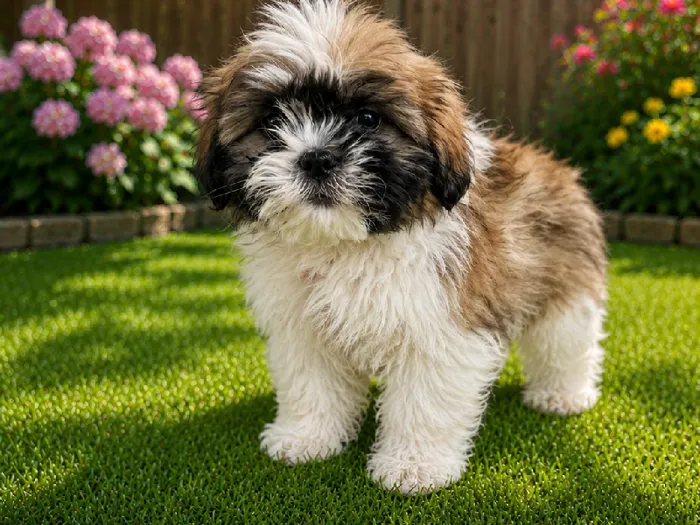 Male Shih Tzu puppy named Sammie for sale at Puppy City Winchester.