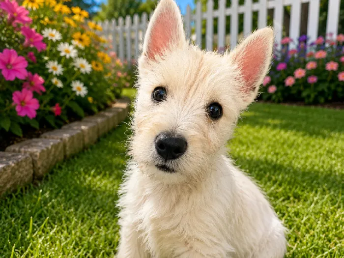 Male West Highland Terrier puppy named Albert for sale at Puppy City Harrisonburg.