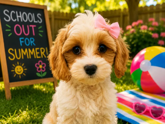 Female Cavachon puppy named Jada for sale at Puppy City Harrisonburg.