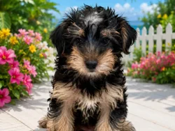 Male Yorkie-Poo puppy named Otis for sale at Puppy City Harrisonburg.