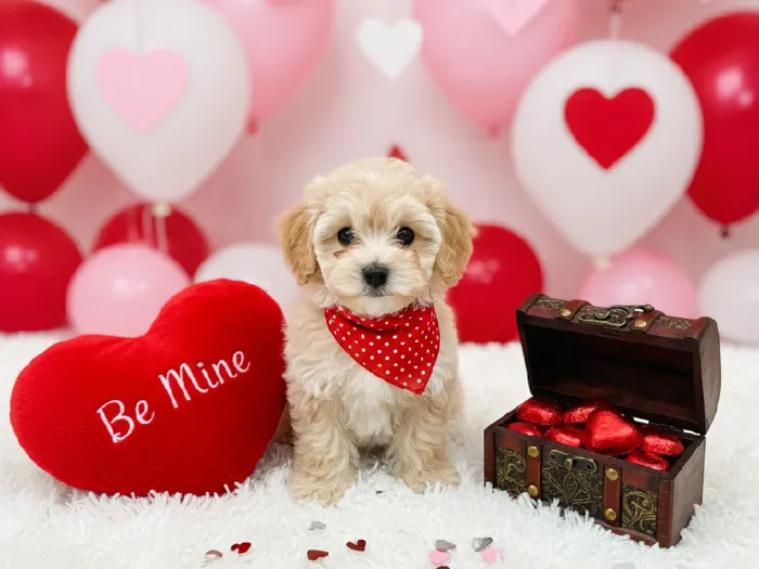 Male Bichon Poo Puppy for Sale in Winchester, VA