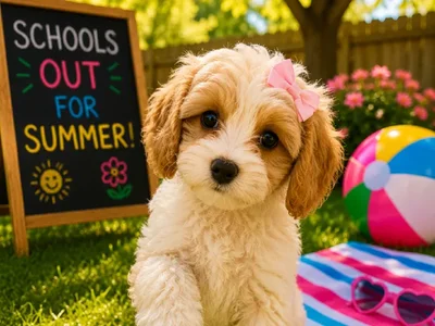 Female Cavachon puppy for sale at Puppy City Harrisonburg.