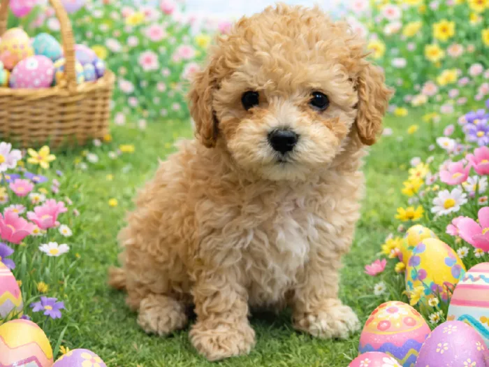 Male Bichon Poo Puppy for Sale in Winchester, VA