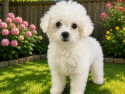 Female Bichon puppy named Mary for sale at Puppy City Winchester.