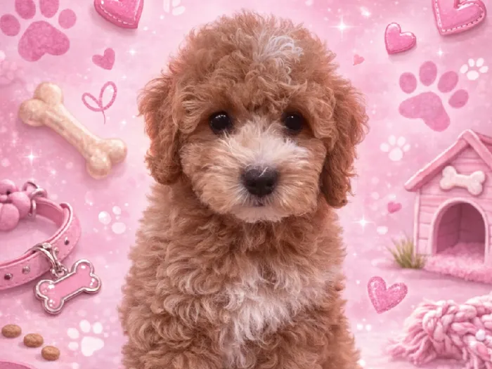 Female Bichon Poo Puppy for Sale in Winchester, VA