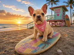 Female French Bulldog puppy named Scoot for sale at Puppy City Harrisonburg.