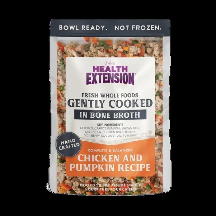 Health Extension Gently Cooked Chicken & Pump 9-oz