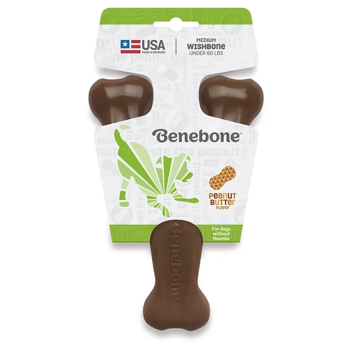 Wishbone Chew Peanut Butter - Medium