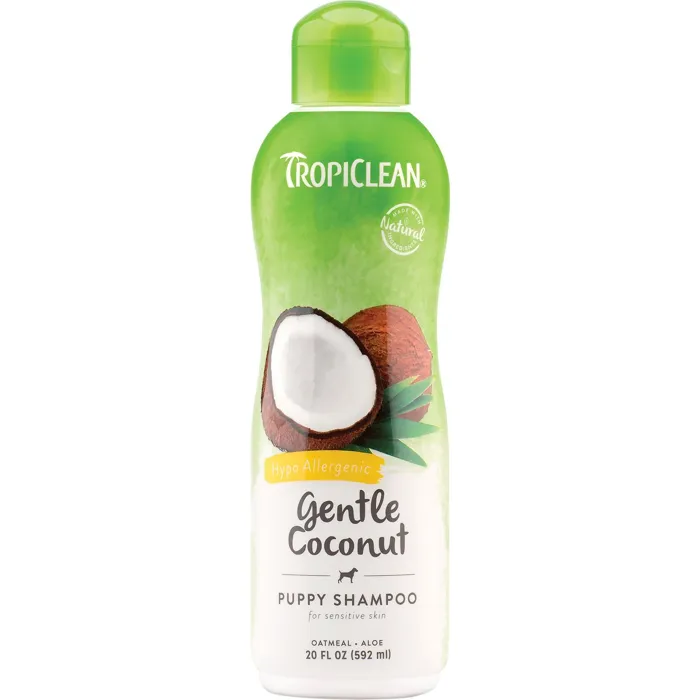 Shampoo Gentle Coconut Hypo-allergenic Formula For Puppy & Kitten 20-oz