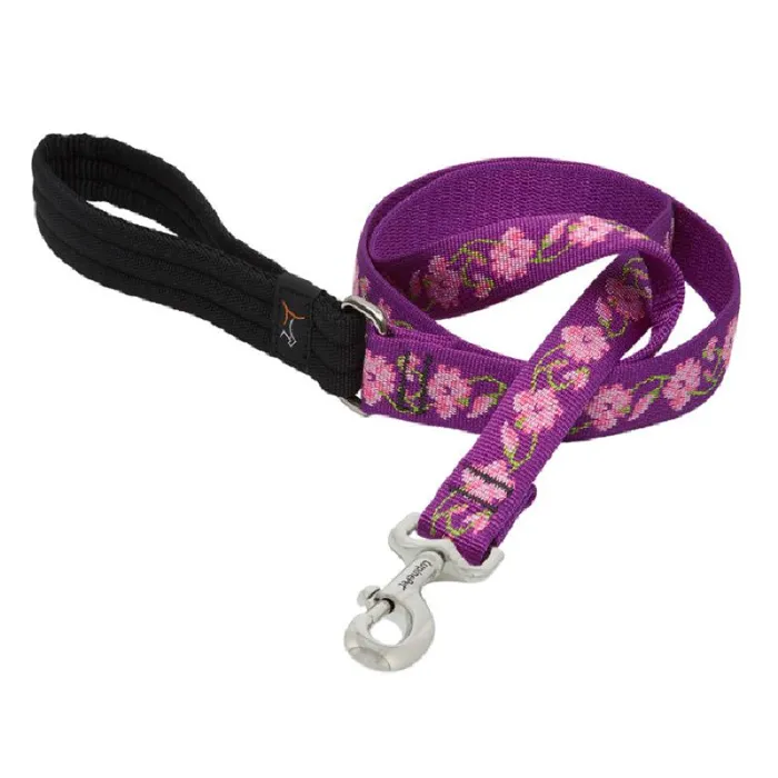 1in Rose Garden 6ft Leash