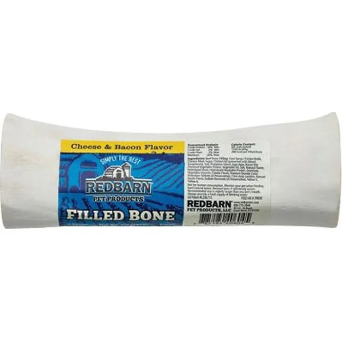 Redbarn Filled Bone Cheese & Bacon Large 6"
