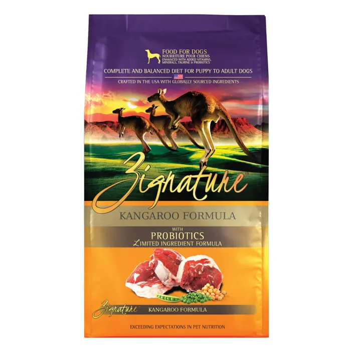Zignature Kangaroo Grain-free Dry Dog Food, 4-lb