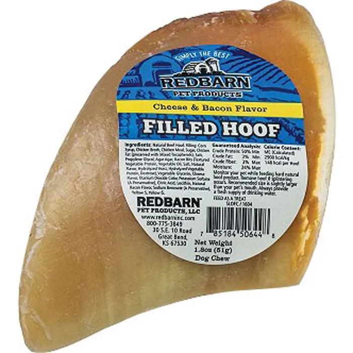 Redbarn Treat Hooves Cheese Fill 25 Ct