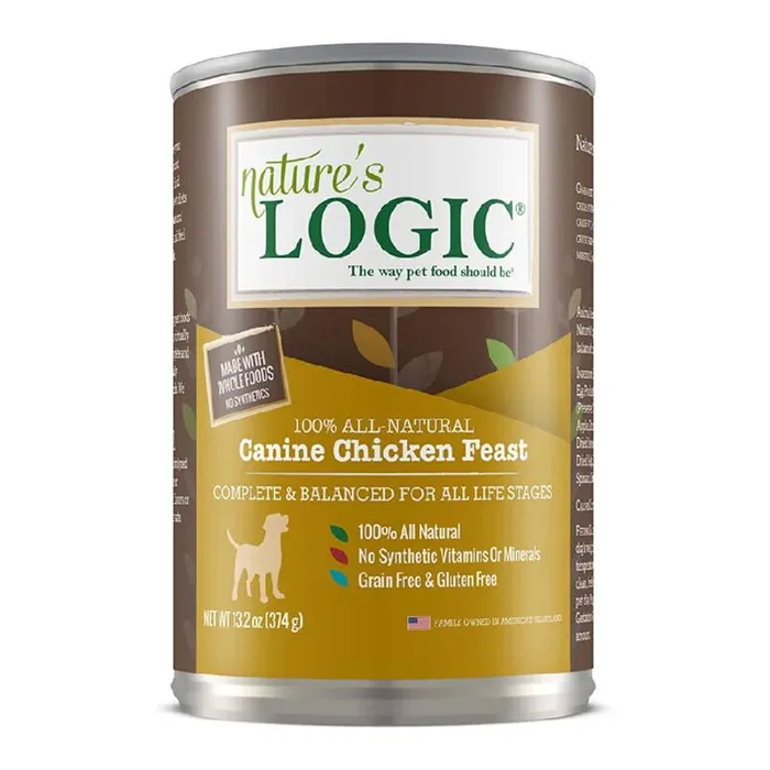 Nature's Logic Dog Gf Chicken Pate Can 13.2-oz