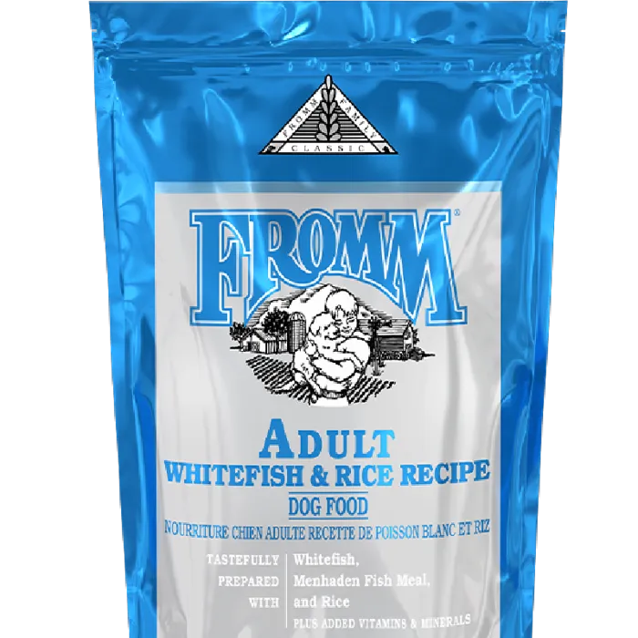 Fromm Dog Classic Whitefish Rice Adult 30-lb