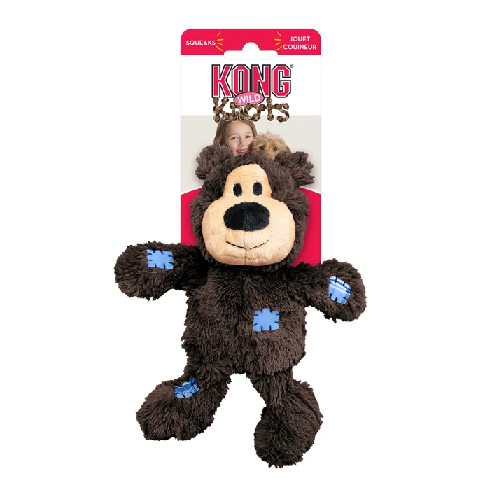 Kong Wild Knots Bear Dog Toy X-small