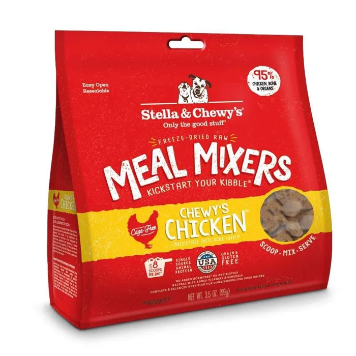 Meal Mixers Fd Raw Chewy's Chkn Gf Topper 18-oz