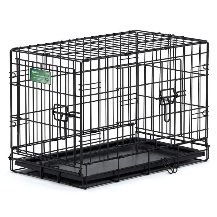Pet Home Icrate Double Door 30"