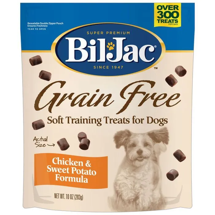 Bil-jac Grain Free Soft Dog Training Treats 10 Oz