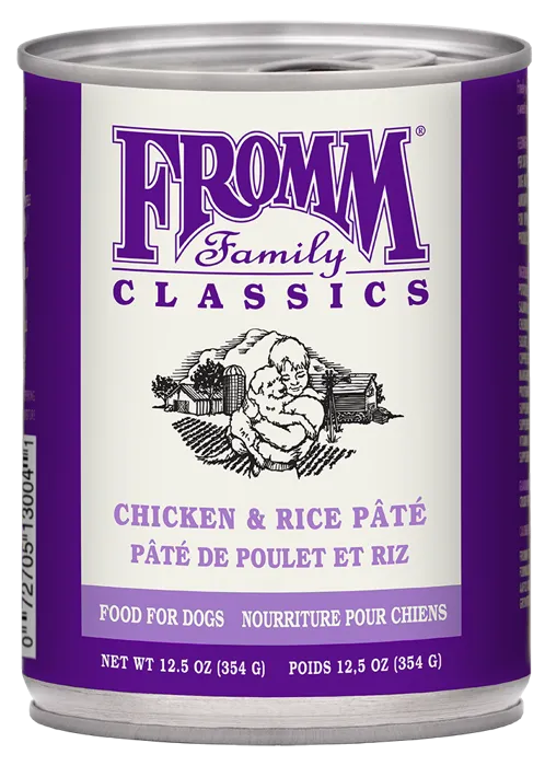 Fromm Classic Chicken & Rice Pate 12.5-oz