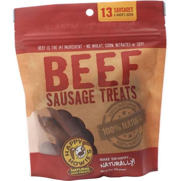Hh Saus 4in- Beef-12pk