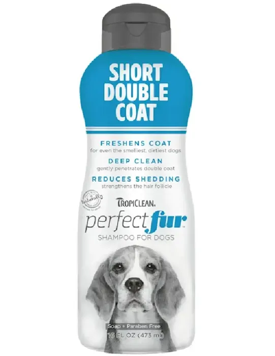 Tropiclean Short Dbl Coat Perfect Fur Shampoo 16-o