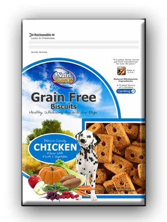 Nutri Source Dog Grain Free Chicken Treat 14 O (1)