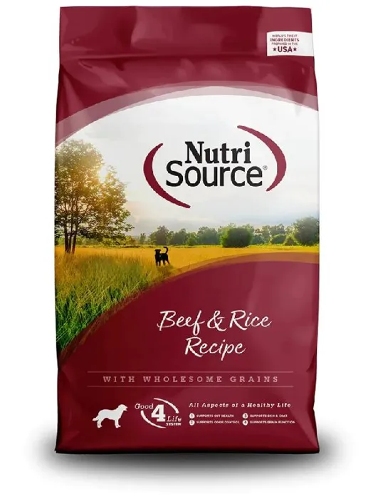 Nutrisource Beef/Rice 26#