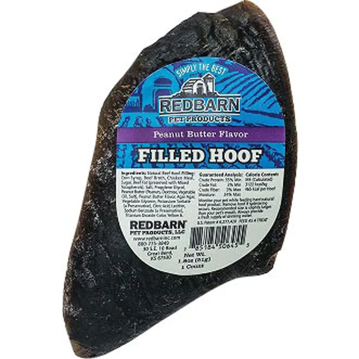 Filled Hoof - Peanut Butter