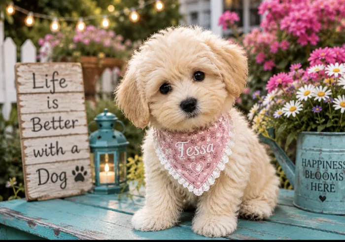 Female Bichon-Poo-Maltese Puppy for Sale in Winchester, VA image