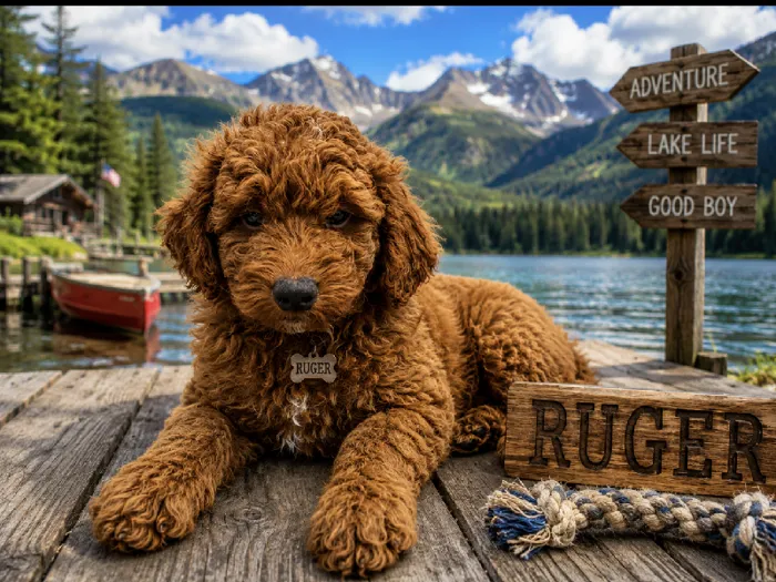 Male 2nd Generation Mini Goldendoodle Puppy for Sale in Grottoes, VA