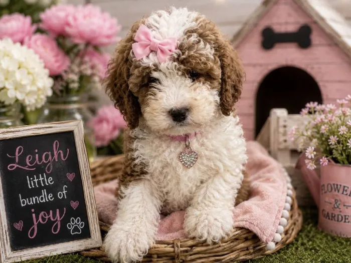 Female Mini Poodle-Cavachon Puppy for Sale in Winchester, VA image