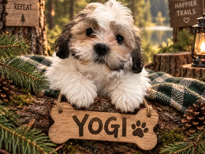 Male Teddy Bear puppy named Yogi for sale at Puppy City Harrisonburg.