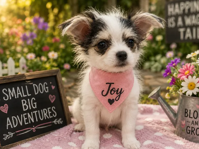 Female Malchi puppy named Joy for sale at Puppy City Harrisonburg.