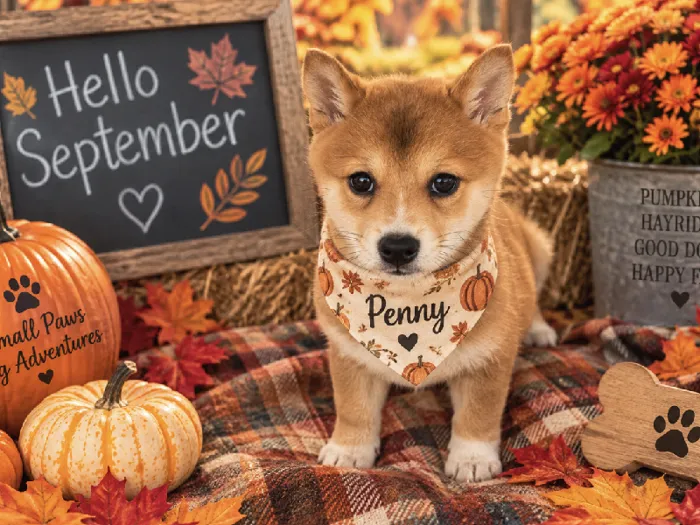 Female Shiba Inu puppy named Penny for sale at Puppy City Harrisonburg.