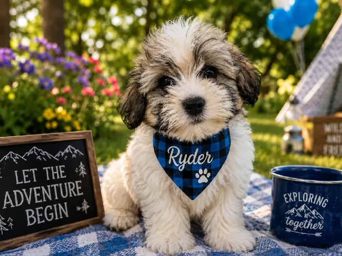 Male Havanese puppy named Ryder for sale at Puppy City Harrisonburg.