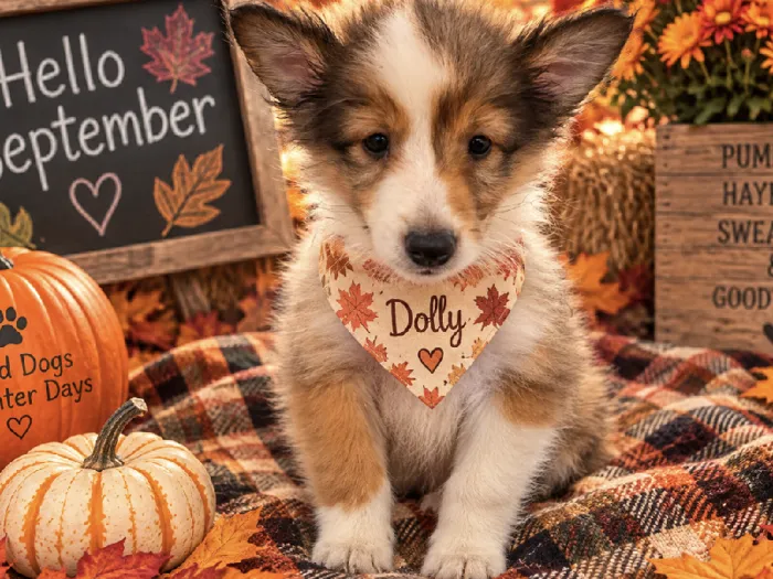 Female Sheltie puppy named Dolly for sale at Puppy City Harrisonburg.