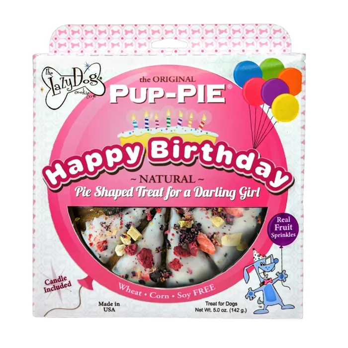 Lazy Dog Happy Birthday Pup-pie Dog Girl