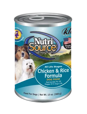 Nutrisource Dog Adult Chicken Rice Can 12.3-oz