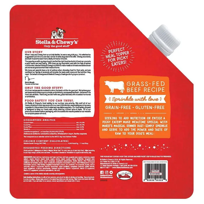 Stella & Chewy's Marie's Magic Dust Beef 7-oz