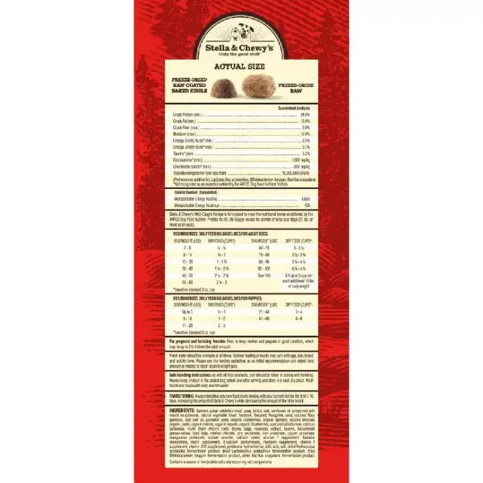 Stella & Chewy Raw Blend Wild Caught 3.5 Lb