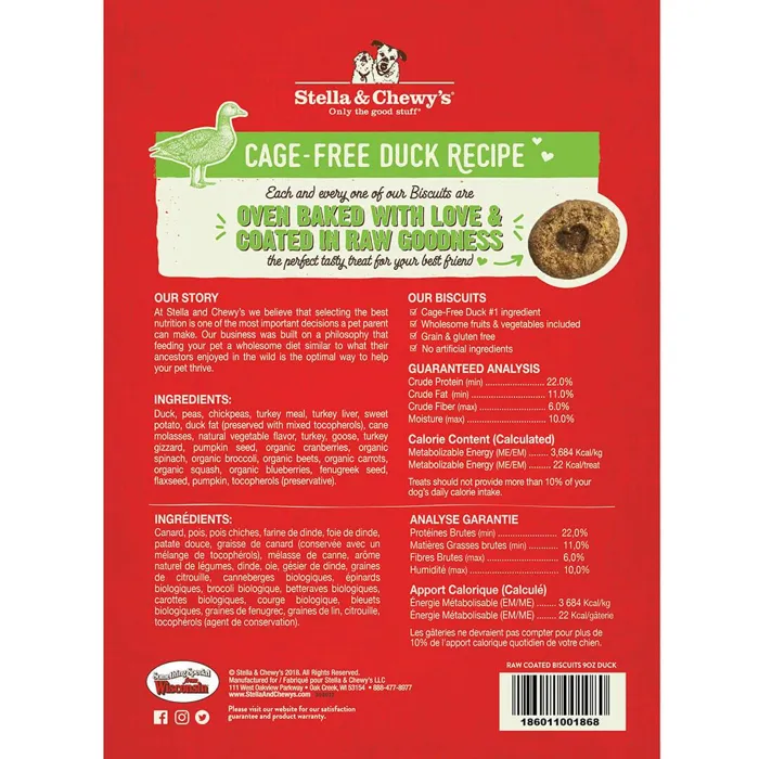 Biscuits Cage Free Duck - 9oz