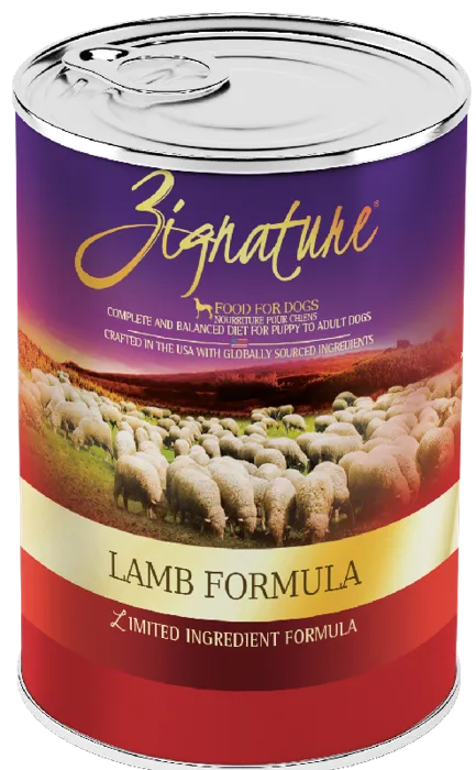 Zignature Lamb Formula Dog Food 13-oz