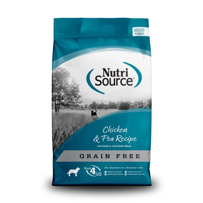Grain Free Chicken & Pea Dry Dog Food 30-lb