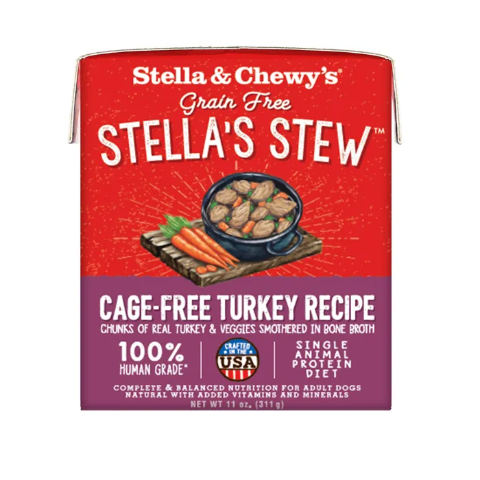 Stella & Chewy's Cage Free Turkey Stew 11-oz