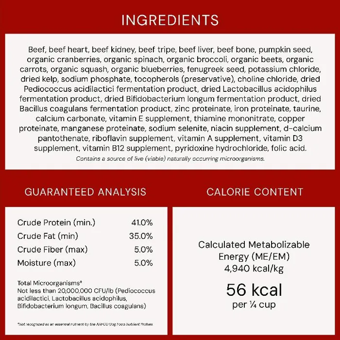Stella & Chewy's Freeze Dried Dog Mixer Beef 18-oz