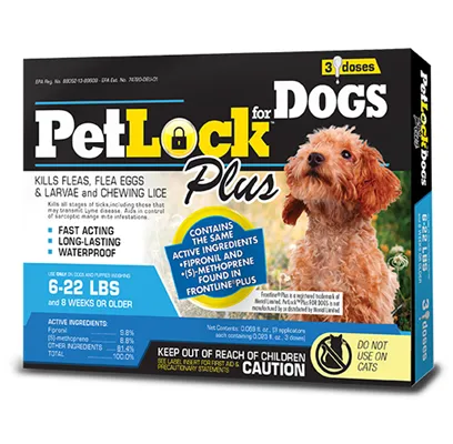 Petlock Plus Security Small Dog 3 Dose F&t