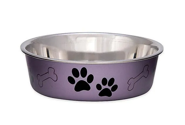 The Bella Bowl Metallic Grape Sm - 5.50" - 15-oz