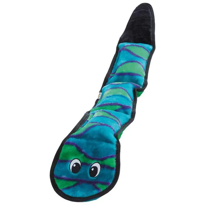 Owh Invincibles Snake Black/green 3 Squeaker