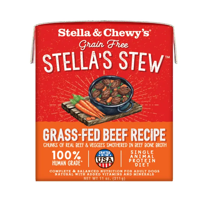 Stella & Chewy's Dog Stews Beef Grass-fed 11-oz